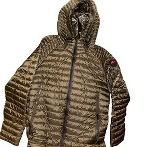 Canadian Pajar Walcott Lightweight Down Jacket Size Large Olive Green NWOT